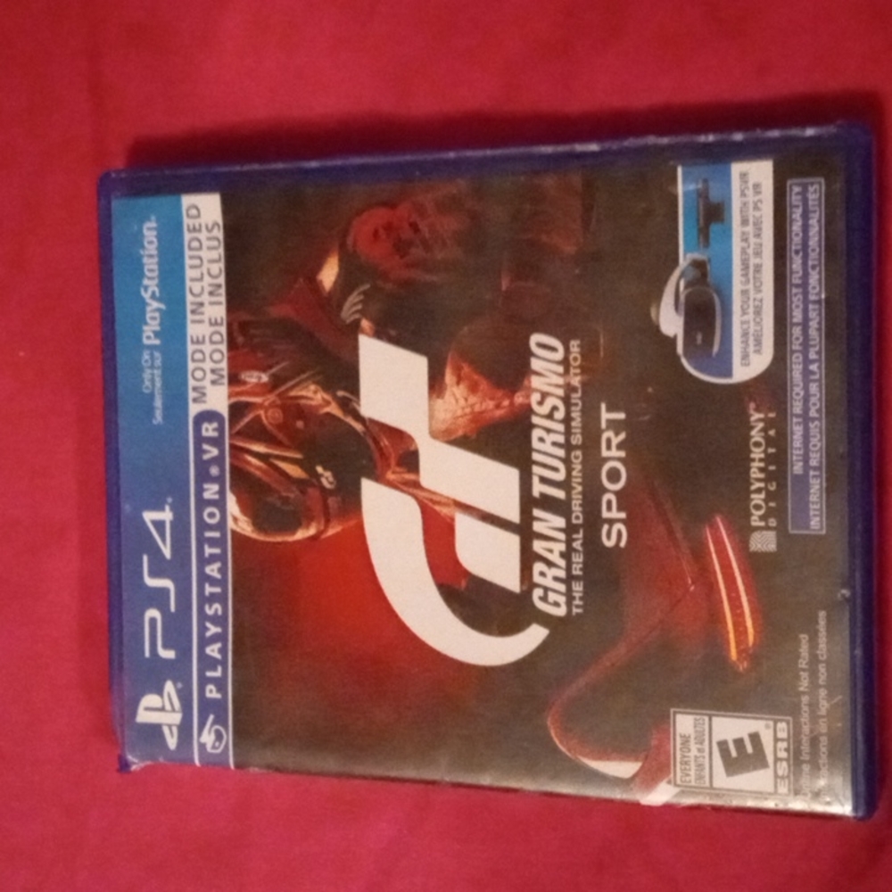 Gran Turismo Sport Playstation 4 Game